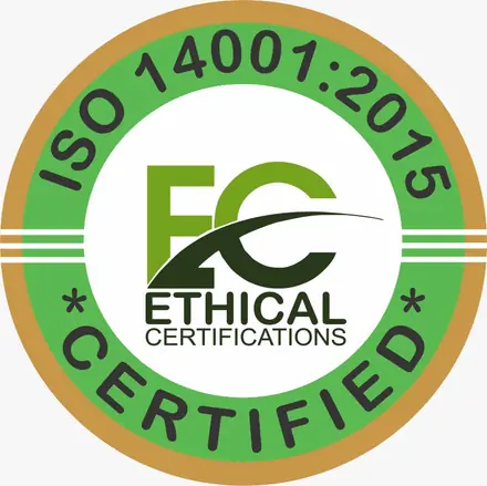 ISO 14001:2015 Certified